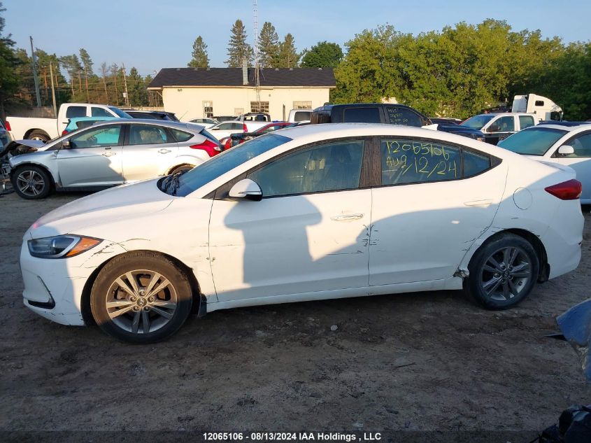 2018 Hyundai Elantra Gl VIN: KMHD84LF2JU455567 Lot: 12065106