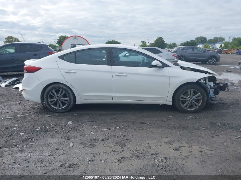 2018 Hyundai Elantra Sel/Value/Limited VIN: KMHD84LF4JU668746 Lot: 12065107