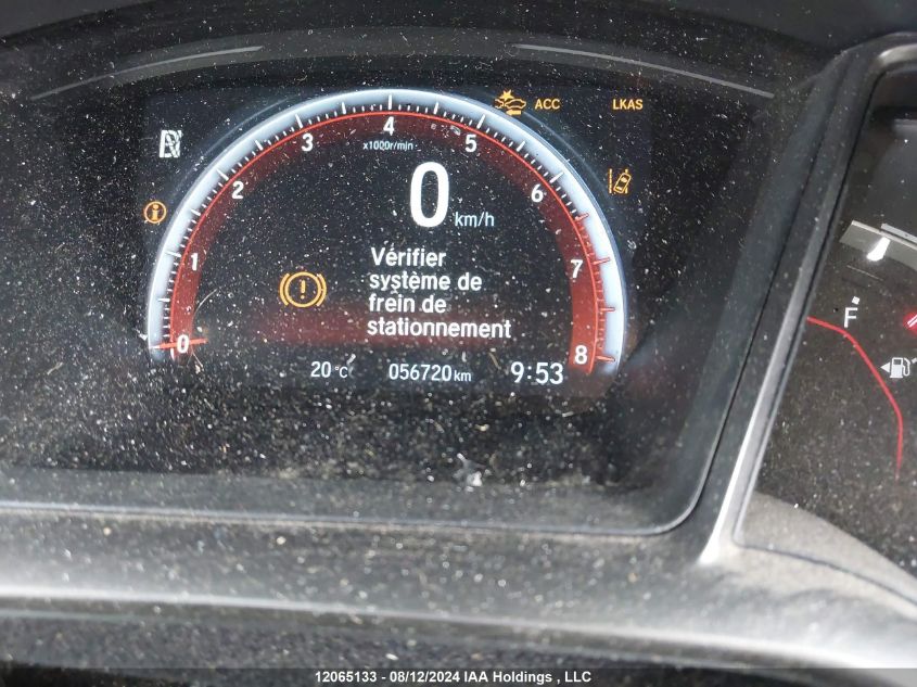 2019 Honda Civic Hatchback VIN: SHHFK7H48KU302806 Lot: 12065133