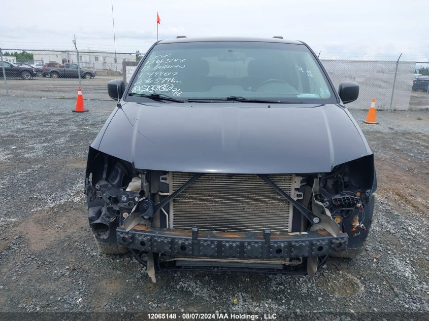 2013 Dodge Grand Caravan Se/Sxt VIN: 2C4RDGBG3DR794017 Lot: 12065148