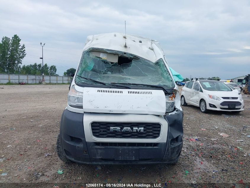 2019 Ram Promaster 2500 2500 High VIN: 3C6TRVDG6KE520924 Lot: 12065174