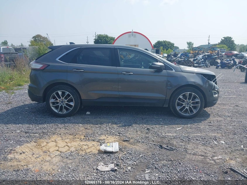 2015 Ford Edge Titanium VIN: 2FMPK4K96FBB23705 Lot: 12065175