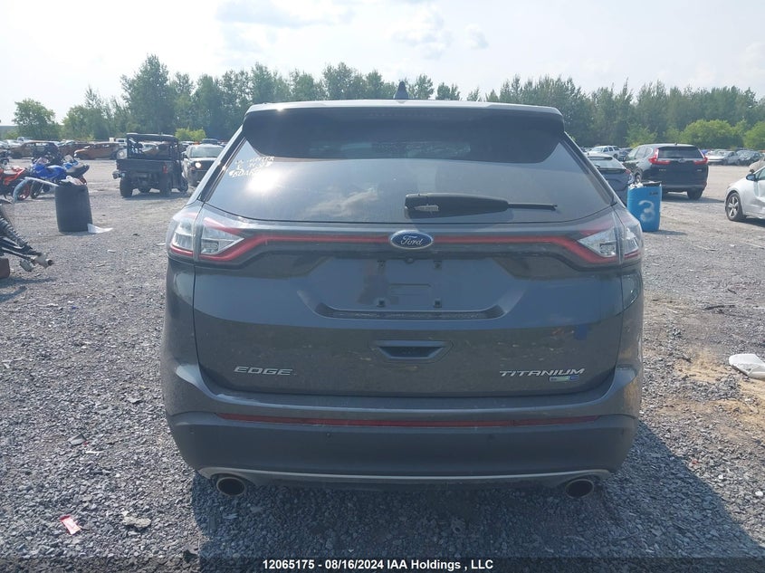 2015 Ford Edge Titanium VIN: 2FMPK4K96FBB23705 Lot: 12065175