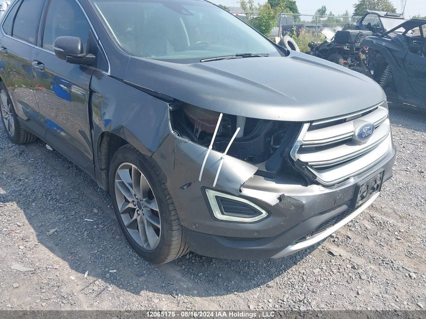 2015 Ford Edge Titanium VIN: 2FMPK4K96FBB23705 Lot: 12065175