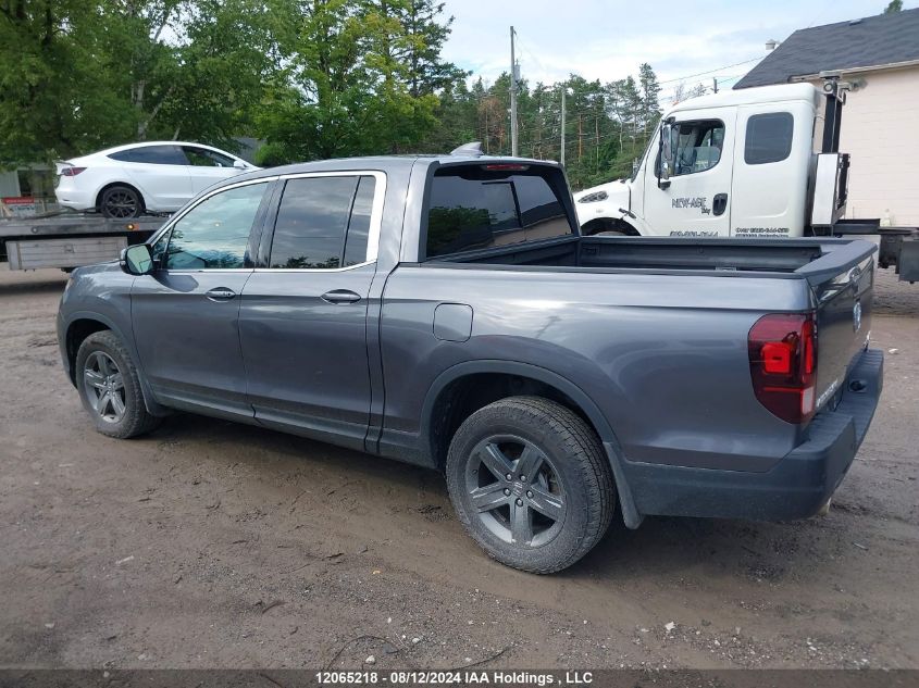 2023 Honda Ridgeline VIN: 5FPYK3F7XPB502746 Lot: 12065218