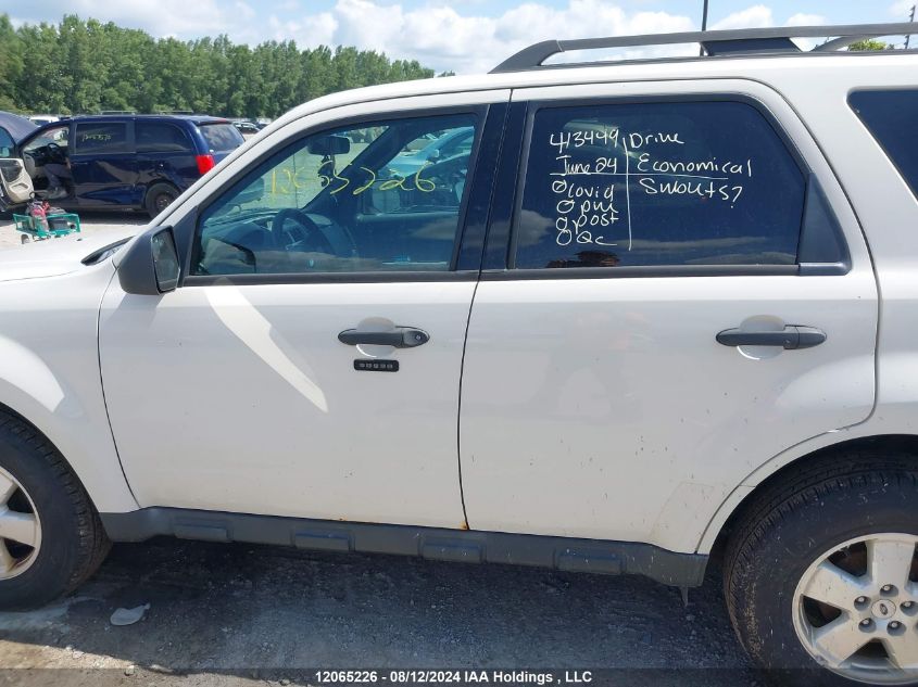2011 Ford Escape Xlt Automatic VIN: 1FMCU9DG4BKB68756 Lot: 12065226