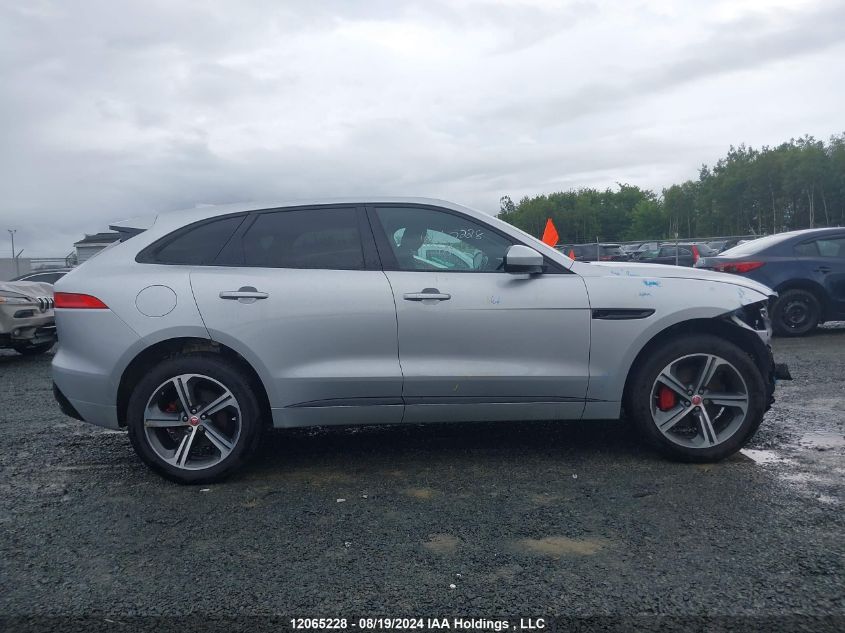 2018 Jaguar F-Pace VIN: SADCM2FV9JA293882 Lot: 12065228