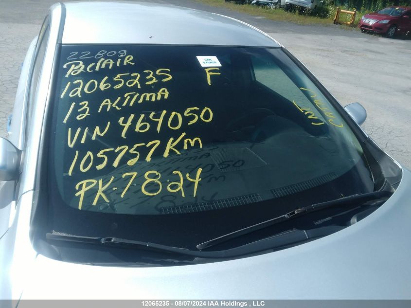 2013 Nissan Altima VIN: 1N4AL3APXDN464050 Lot: 12065235