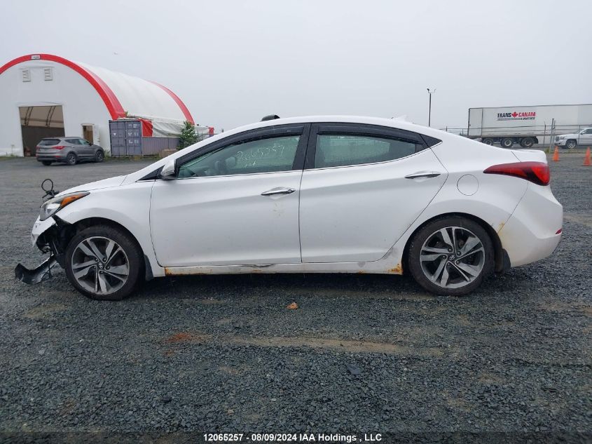 2014 Hyundai Elantra Limited VIN: KMHDH4AH5EU149862 Lot: 12065257