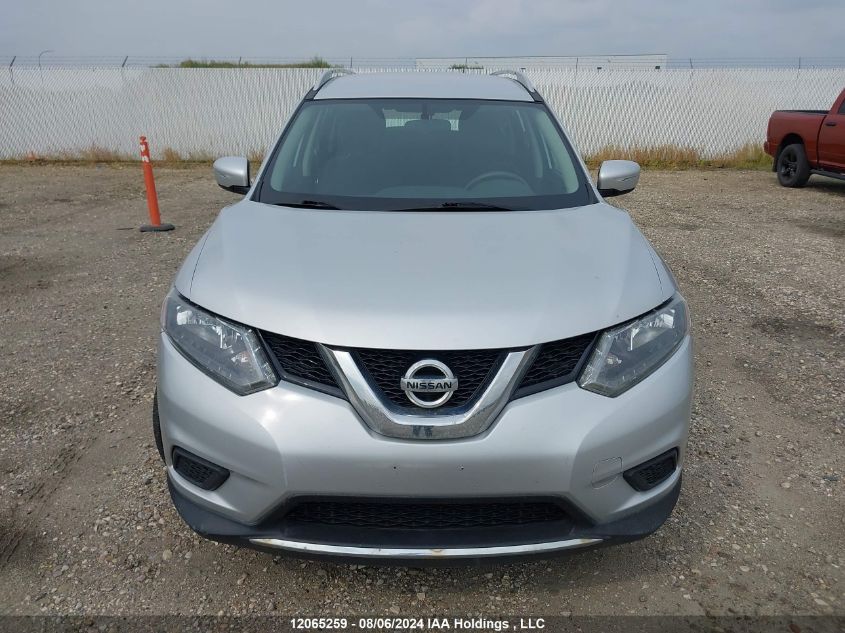 2015 Nissan Rogue S/Sl/Sv VIN: 5N1AT2MV1FC889424 Lot: 12065259