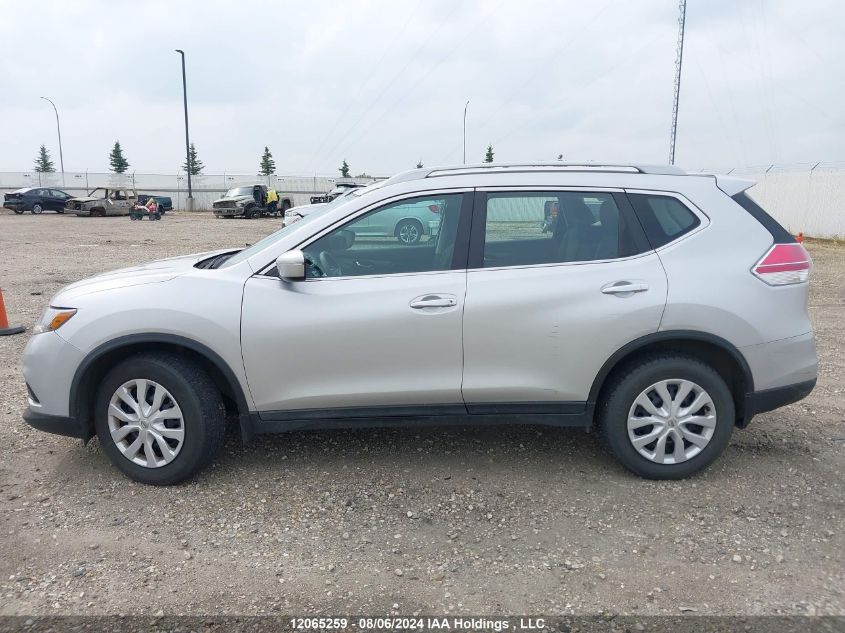 2015 Nissan Rogue S/Sl/Sv VIN: 5N1AT2MV1FC889424 Lot: 12065259