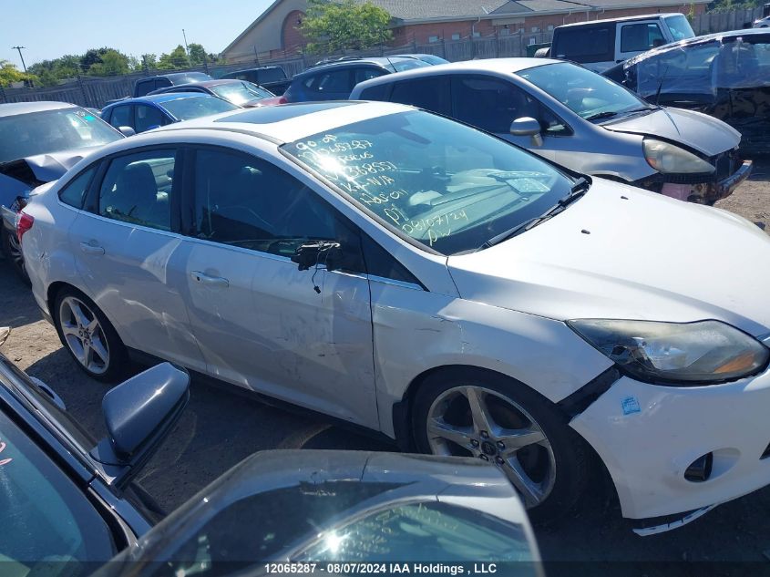 2012 Ford Focus Titanium VIN: 1FAHP3J2XCL368551 Lot: 12065287