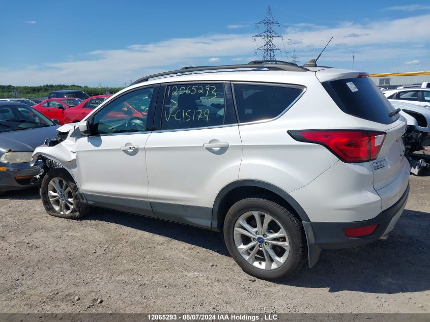2019 Ford Escape Sel VIN: 1FMCU9HD3KUC15179 Lot: 12065293