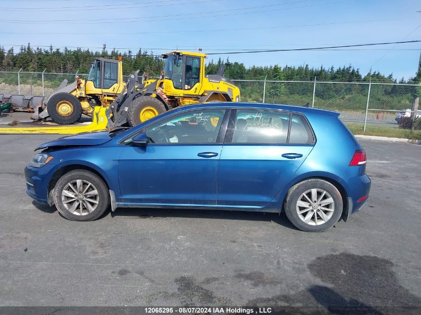 2019 Volkswagen Golf VIN: 3VWG57AU6KM029400 Lot: 12065295