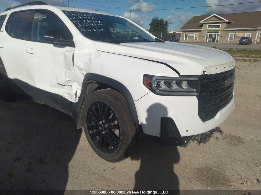 1GKKNRL43NZ131024 2022 GMC Acadia