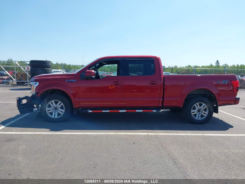 2018 Ford F150 Supercrew VIN: 1FTFW1E53JKD39439 Lot: 12065311