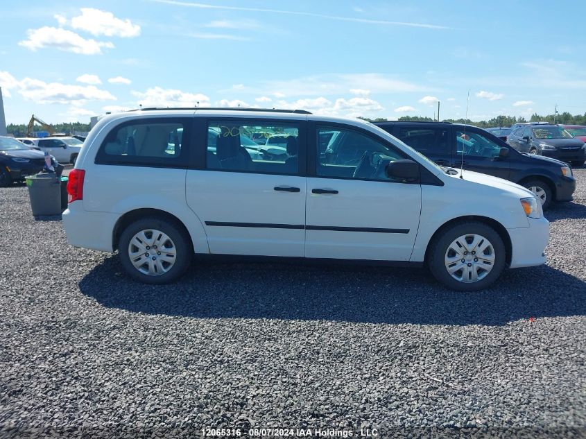 2017 Dodge Grand Caravan Se VIN: 2C4RDGBG1HR873823 Lot: 12065316