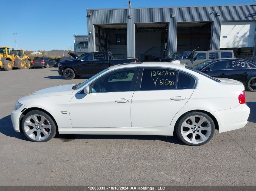 2009 BMW 3 Series VIN: WBAPL33539A515481 Lot: 12065333