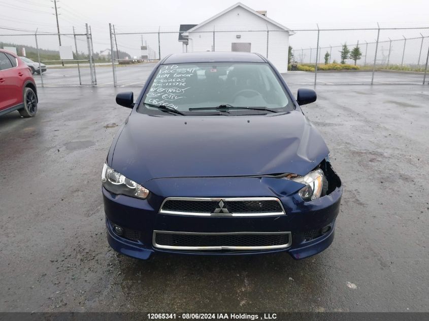 2014 Mitsubishi Lancer Es/Es Sport VIN: JA32U2FU0EU602625 Lot: 12065341