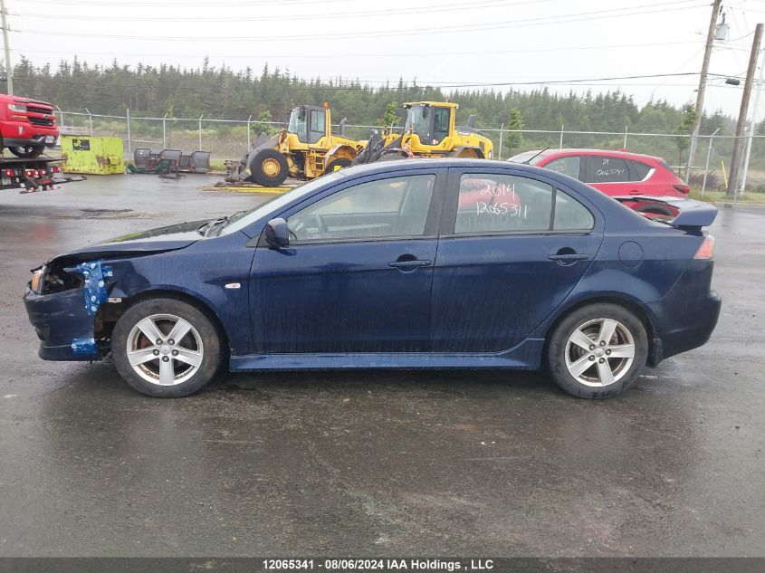 2014 Mitsubishi Lancer Es/Es Sport VIN: JA32U2FU0EU602625 Lot: 12065341