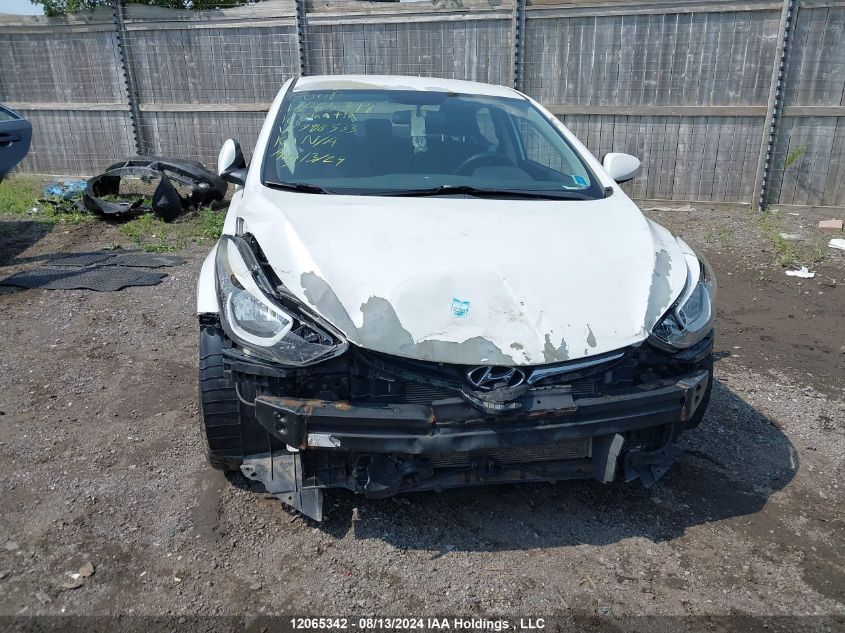 2016 Hyundai Elantra Se/Sport/Limited VIN: 5NPDH4AEXGH798533 Lot: 12065342