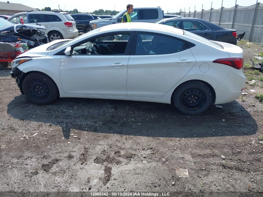 2016 Hyundai Elantra Se/Sport/Limited VIN: 5NPDH4AEXGH798533 Lot: 12065342