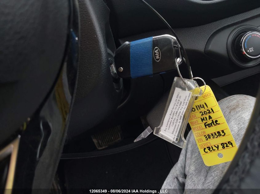 2021 Kia Forte Fe/Lxs VIN: 3KPF24ADOME383383 Lot: 12065349