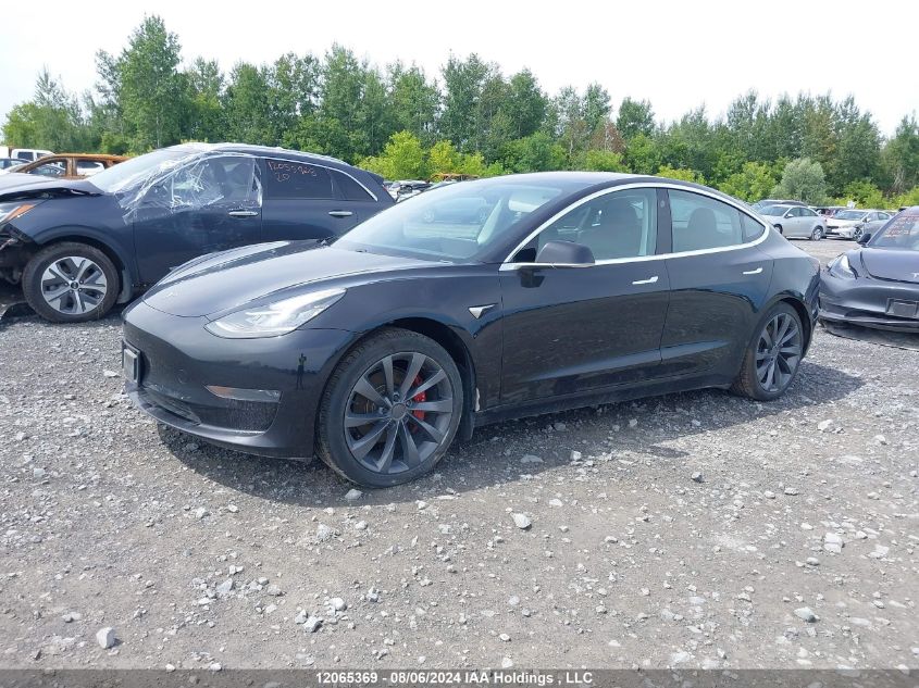 5YJ3E1EB9JF110028 2018 TESLA MODEL 3 - Image 2