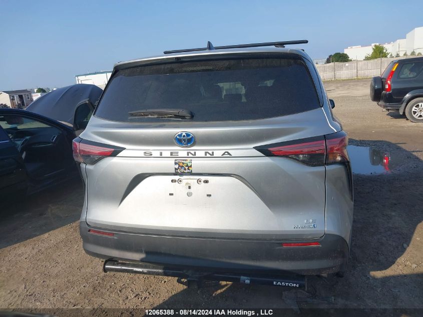 2021 Toyota Sienna Le/Xle/Xse/Limited/Platinum VIN: 5TDGRKEC2MS002855 Lot: 12065388