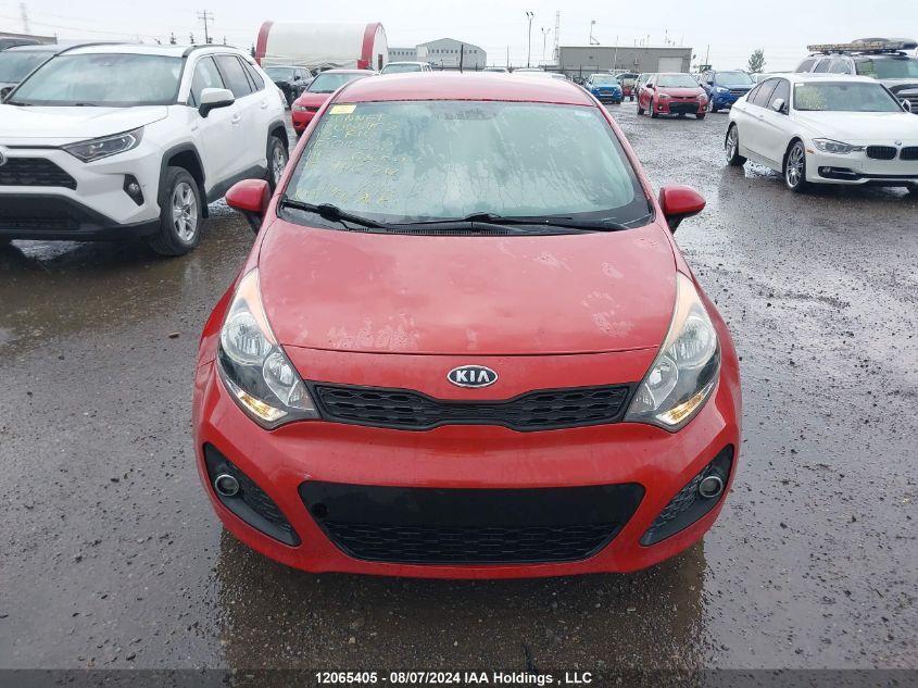 2012 Kia Rio Lx VIN: KNADM5A3XC6010562 Lot: 12065405