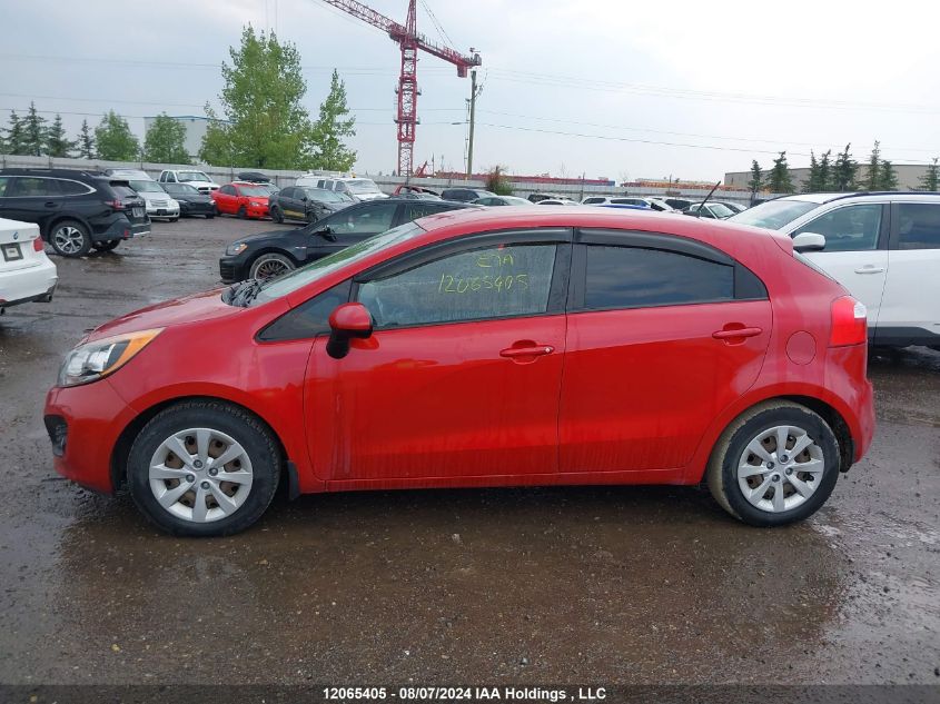 2012 Kia Rio Lx VIN: KNADM5A3XC6010562 Lot: 12065405