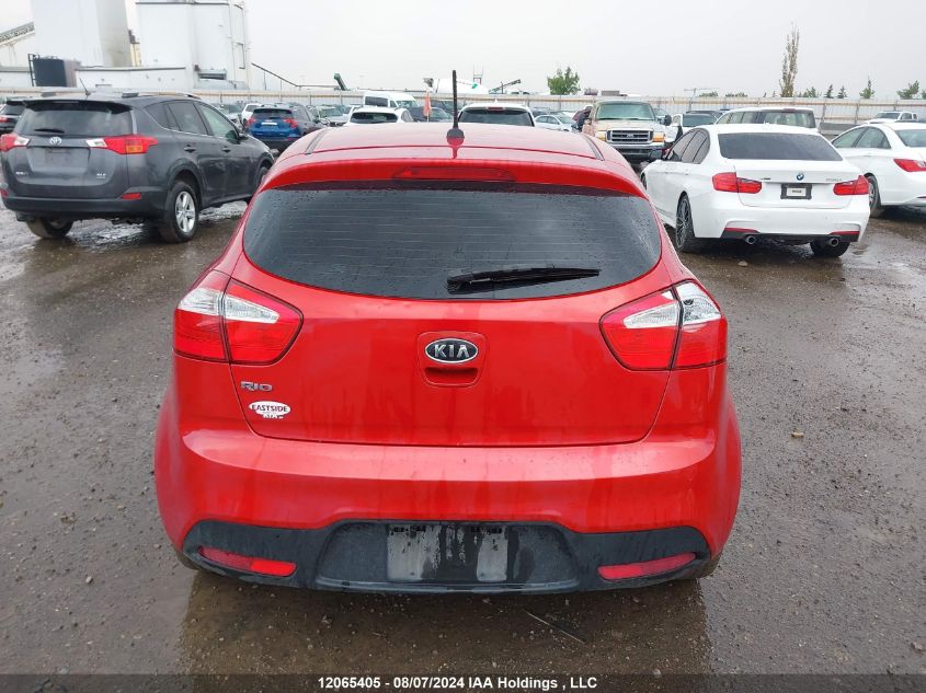 2012 Kia Rio Lx VIN: KNADM5A3XC6010562 Lot: 12065405