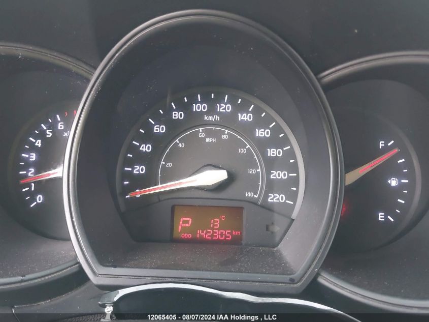 2012 Kia Rio Lx VIN: KNADM5A3XC6010562 Lot: 12065405