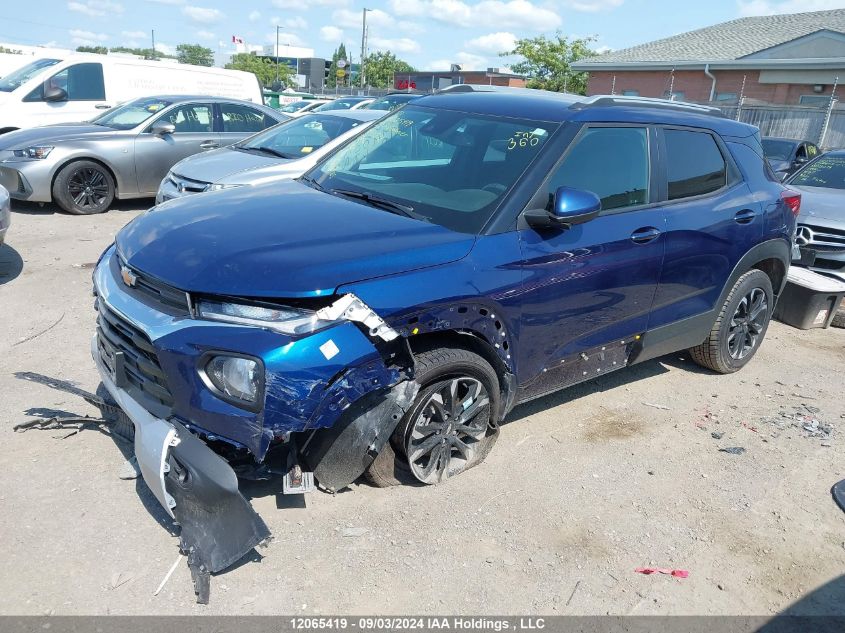 KL79MPSL6NB075242 2022 Chevrolet Trailblazer Lt