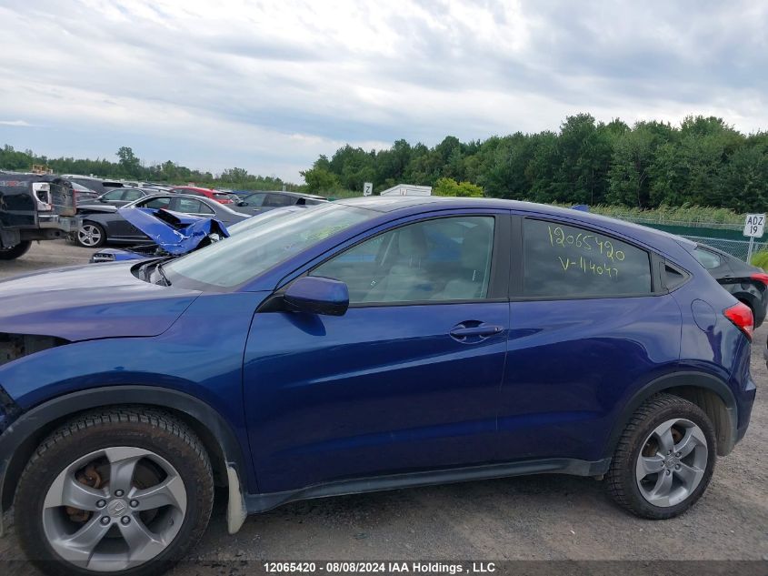 2016 Honda Hr-V VIN: 3CZRU6H34GM114047 Lot: 12065420