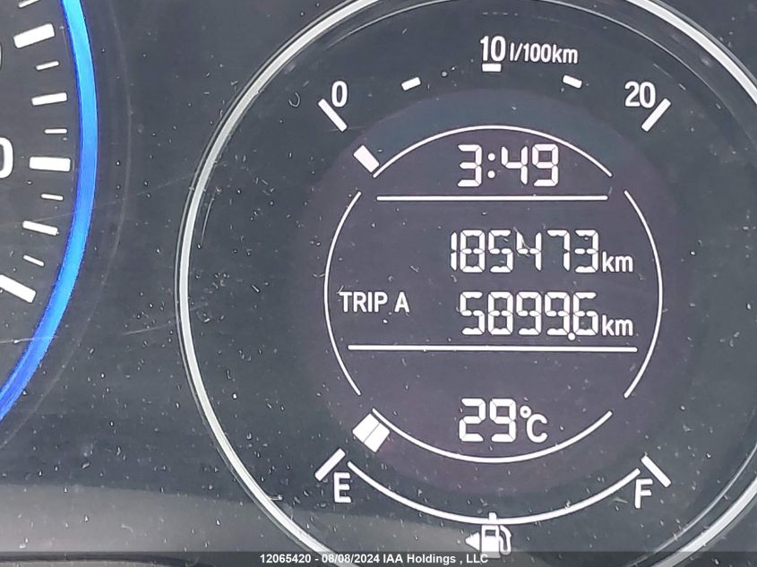 2016 Honda Hr-V VIN: 3CZRU6H34GM114047 Lot: 12065420