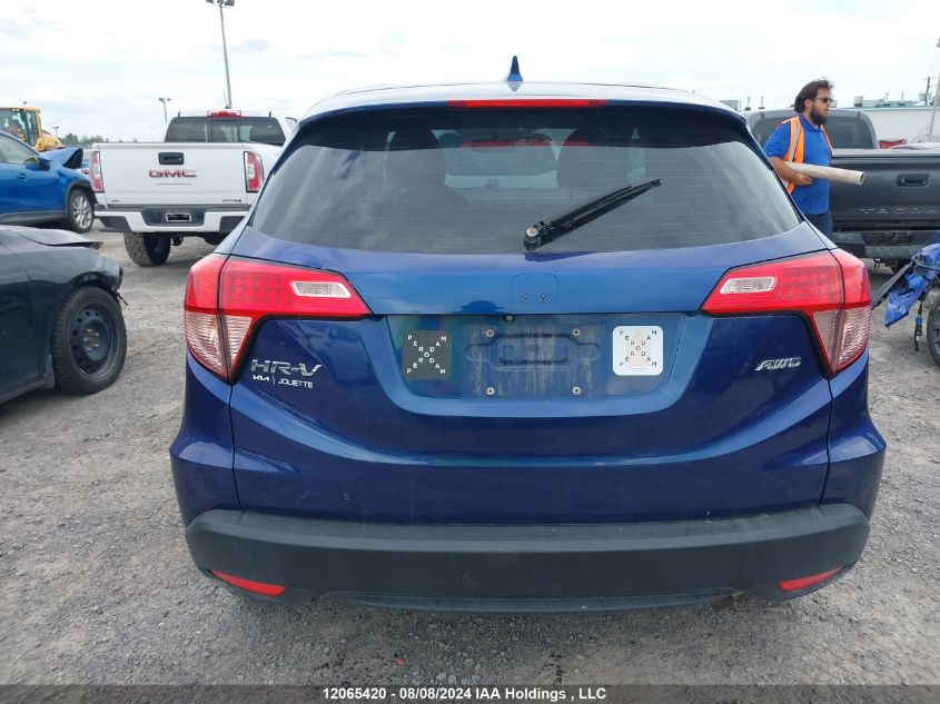 2016 Honda Hr-V VIN: 3CZRU6H34GM114047 Lot: 12065420