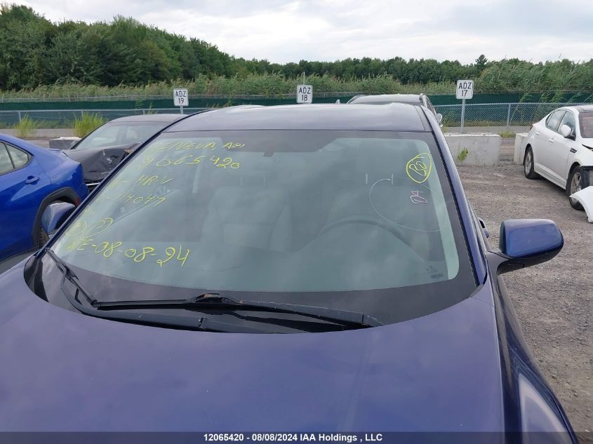 2016 Honda Hr-V VIN: 3CZRU6H34GM114047 Lot: 12065420