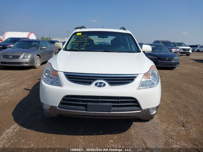 2012 Hyundai Veracruz Gls/Limited VIN: KM8NUDCCXCU206474 Lot: 12065431