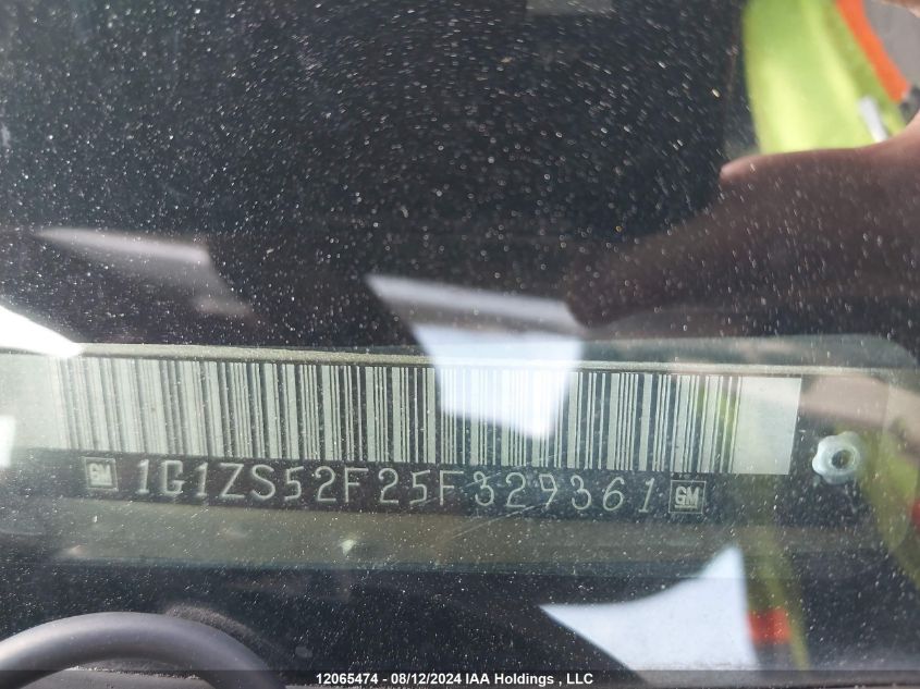 2005 Chevrolet Malibu VIN: 1G1ZS52F25F329361 Lot: 12065474