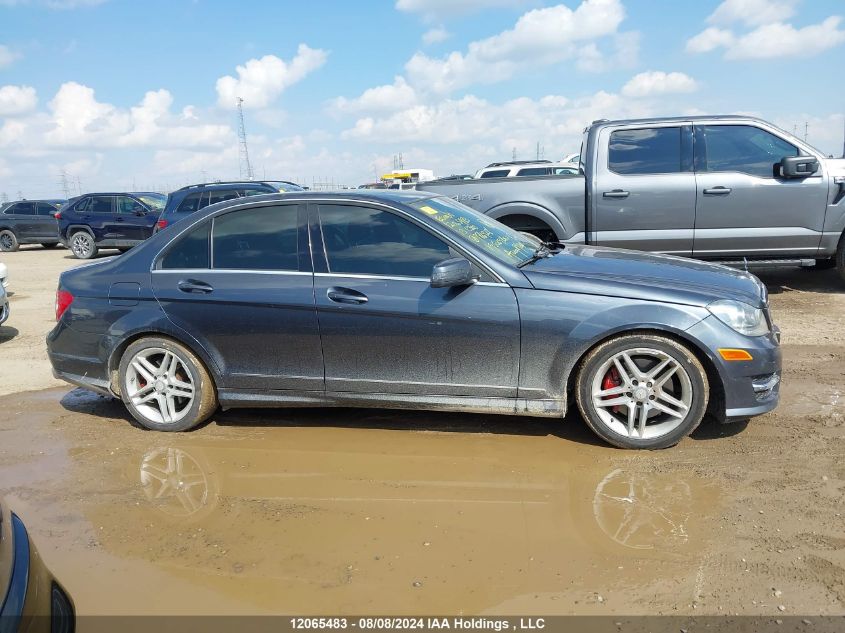 2013 Mercedes-Benz C 300 4Matic VIN: WDDGF8AB5DA786928 Lot: 12065483