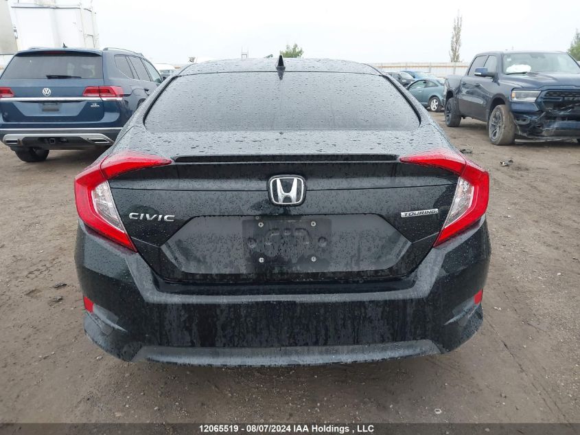 2018 Honda Civic Touring VIN: 2HGFC1F91JH101883 Lot: 12065519