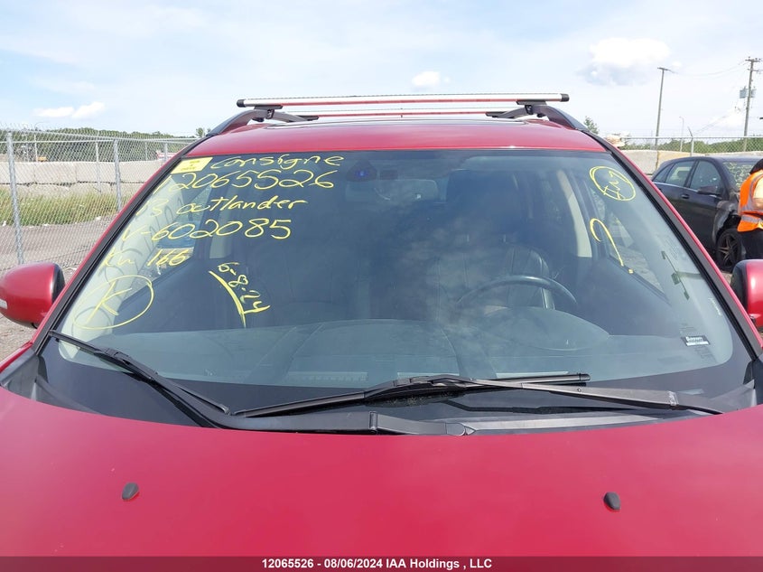 2013 Mitsubishi Outlander VIN: JA4JT5AX0DU602085 Lot: 12065526