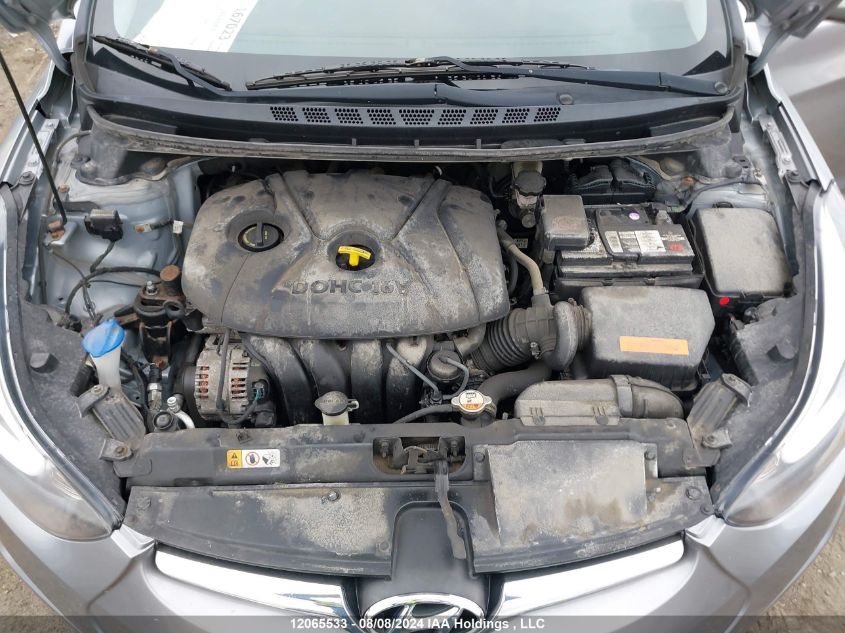 2016 Hyundai Elantra VIN: 5NPDH4AE7GH796240 Lot: 12065533