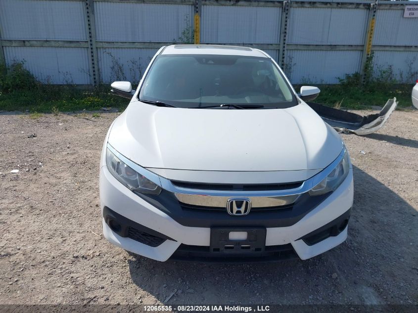 2018 Honda Civic Ex 4Dr VIN: 2HGFC2F83JH034443 Lot: 12065535