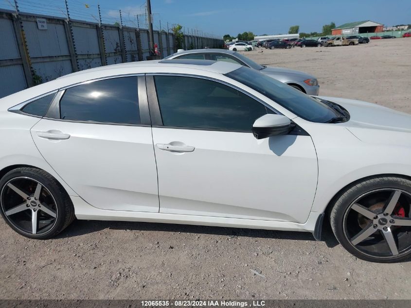 2018 Honda Civic Ex 4Dr VIN: 2HGFC2F83JH034443 Lot: 12065535