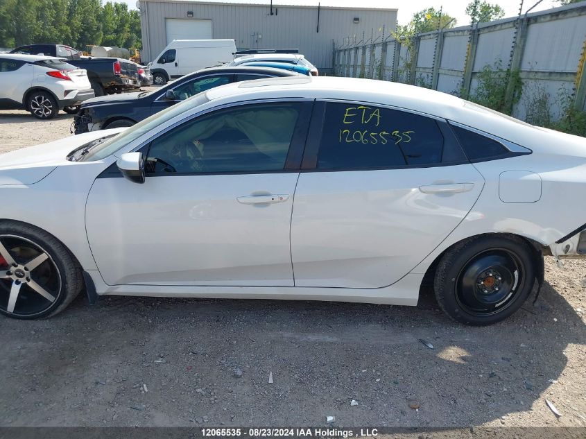 2018 Honda Civic Ex 4Dr VIN: 2HGFC2F83JH034443 Lot: 12065535