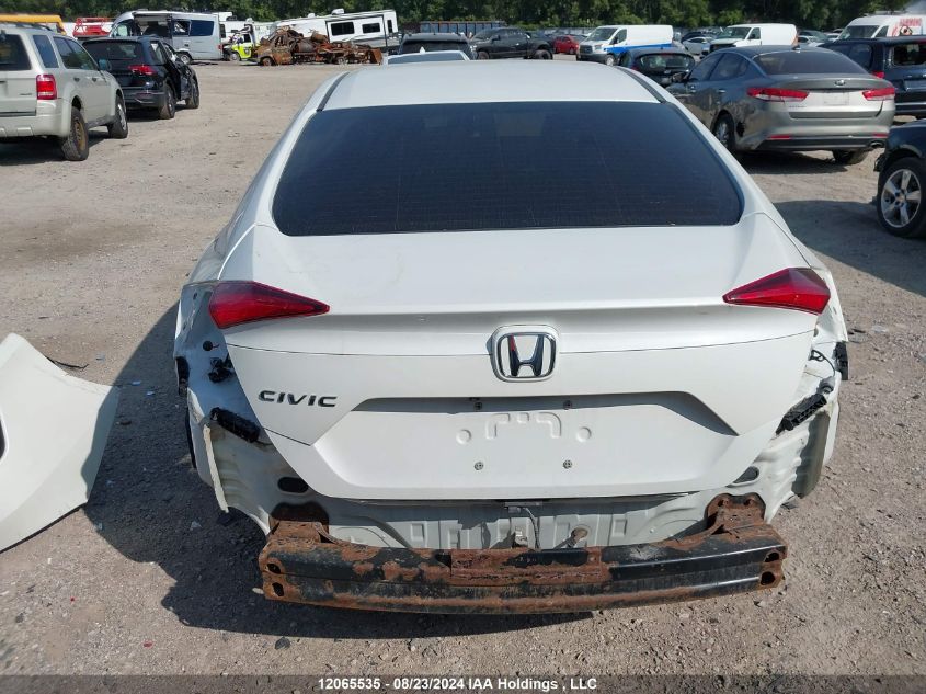 2018 Honda Civic Ex 4Dr VIN: 2HGFC2F83JH034443 Lot: 12065535