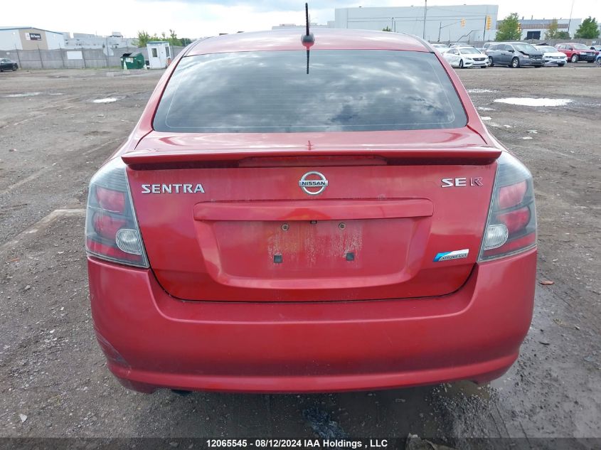 2010 Nissan Sentra Se-R VIN: 3N1BB6AP2AL681755 Lot: 12065545