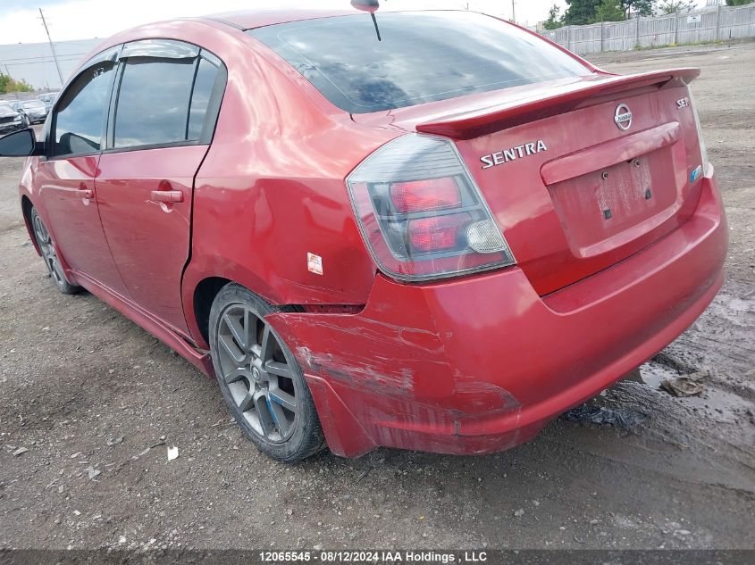 2010 Nissan Sentra Se-R VIN: 3N1BB6AP2AL681755 Lot: 12065545